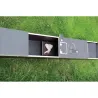 Piège boite à fauve bois 2 entrées ouverture 27 x 28 (h) cm