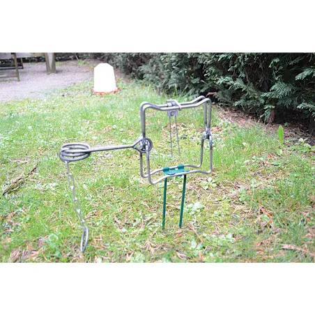 Support de piège en X
