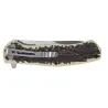 Couteau de chasse pliant manche imitation corne Percussion