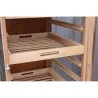 Garde manger en bois (fruitier/ légumier) hauteur 150 cm