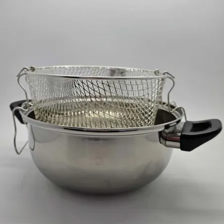 Friteuse en acier inoxydable
