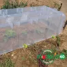 Mini serre de forçage polypropylène L.1m x l.40 cm / Tunnel de forçage