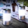 Luminaires solaires d'extérieur à planter ou à poser Borne solaire lot de 4