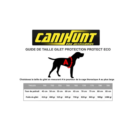 Gilet de protection CANIHUNT - Pro cano