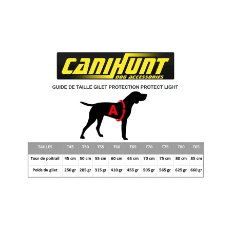 Gilet de protection CANIHUNT - Light