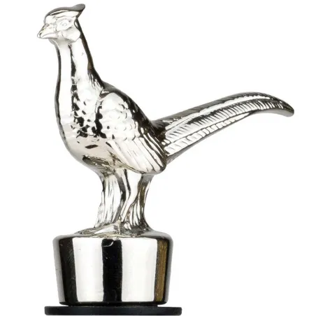 Bouchon de bouteille de vin faisan métal