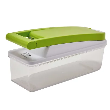 Mandoline verte avec bac récupérateur Pradel France®