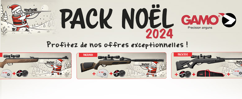 les Packs noël Gamo