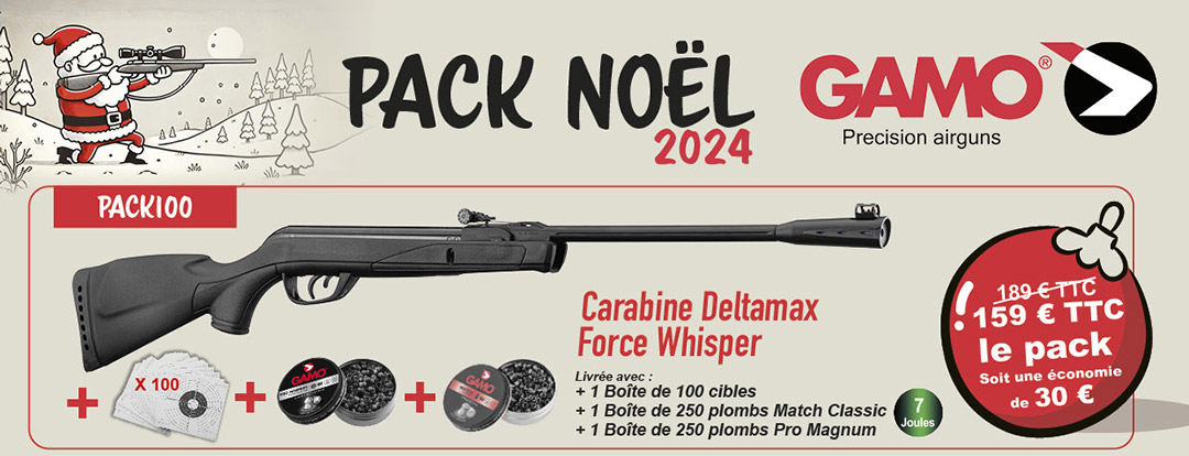 Pack Gamo® DELTAMAX Whisper Noël 2024