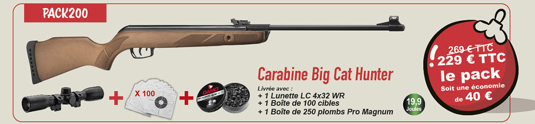 Pack Gamo® BIG CAT Hunter Noël 2024