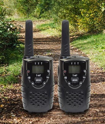 Set de 2 talkies-walkies Longue Portée - Ducatillon
