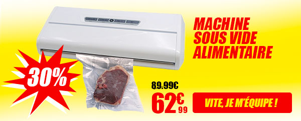 Machine sous vide alimentaire Appareil  emballer sous vide VS100