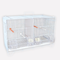 Abreuvoir pour Cage à Oiseaux Volière 80ml en Plastique Réservoir