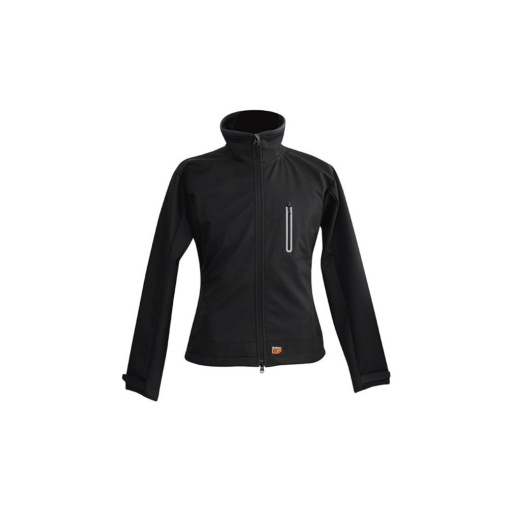 Veste chauffante softshell 30seven noire S - Ducatillon