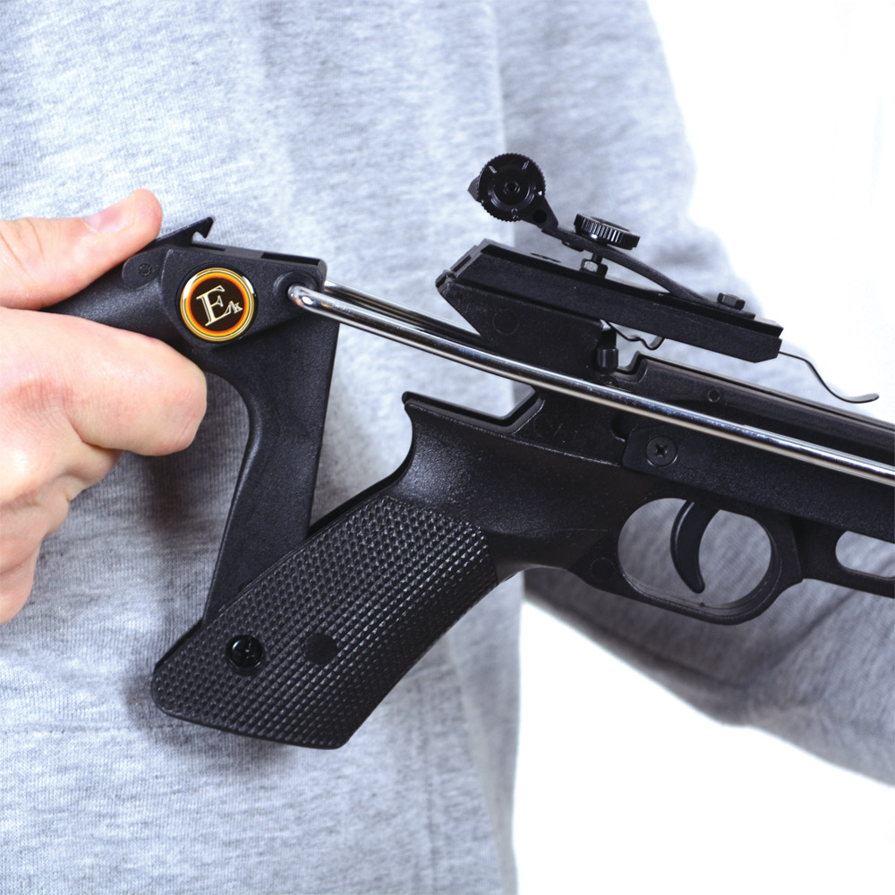 Pistolet arbalète 80 livres aluminium tactique avec viseur point rouge