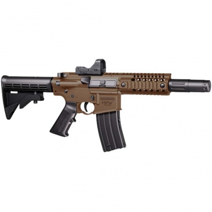 Carabine à Bille D'acier Crosman Bushmaster MPW Full Auto 4.5 - Ducatillon