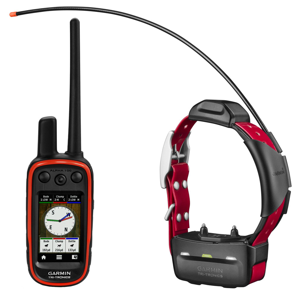 Kit de Repérage GPS pour chien Garmin® Alpha100 et collier T5 mini -  Version F - Ducatillon