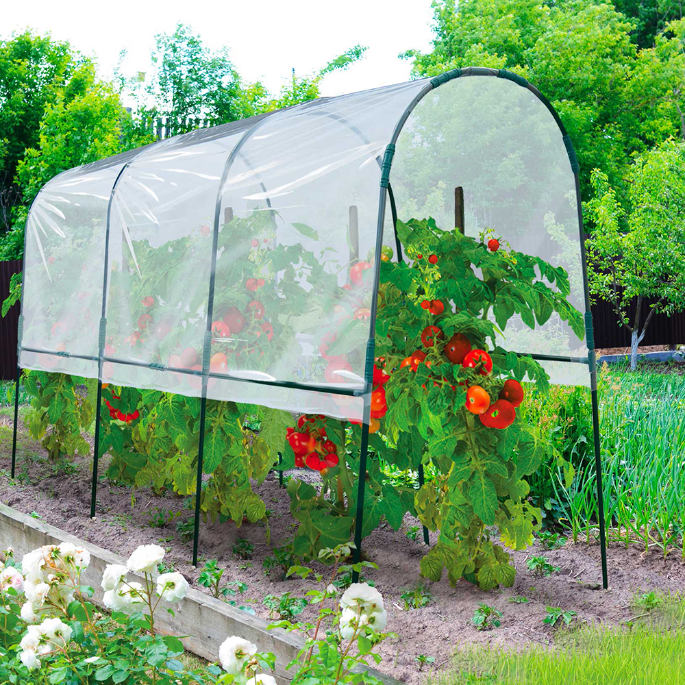 Serre tunnel de jardin serre à tomates filet protection solaire