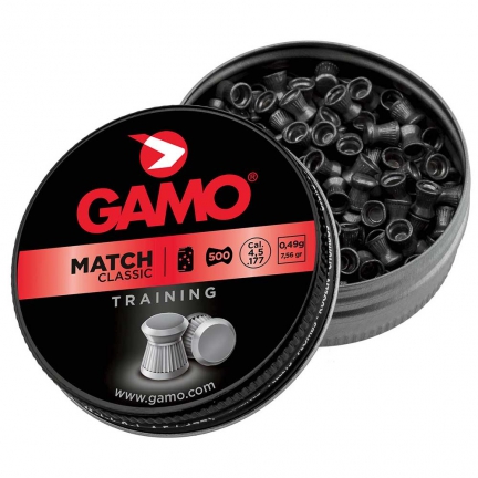 500 Billes acier rondes Gamo Steel BB's cal. 4.5 mm